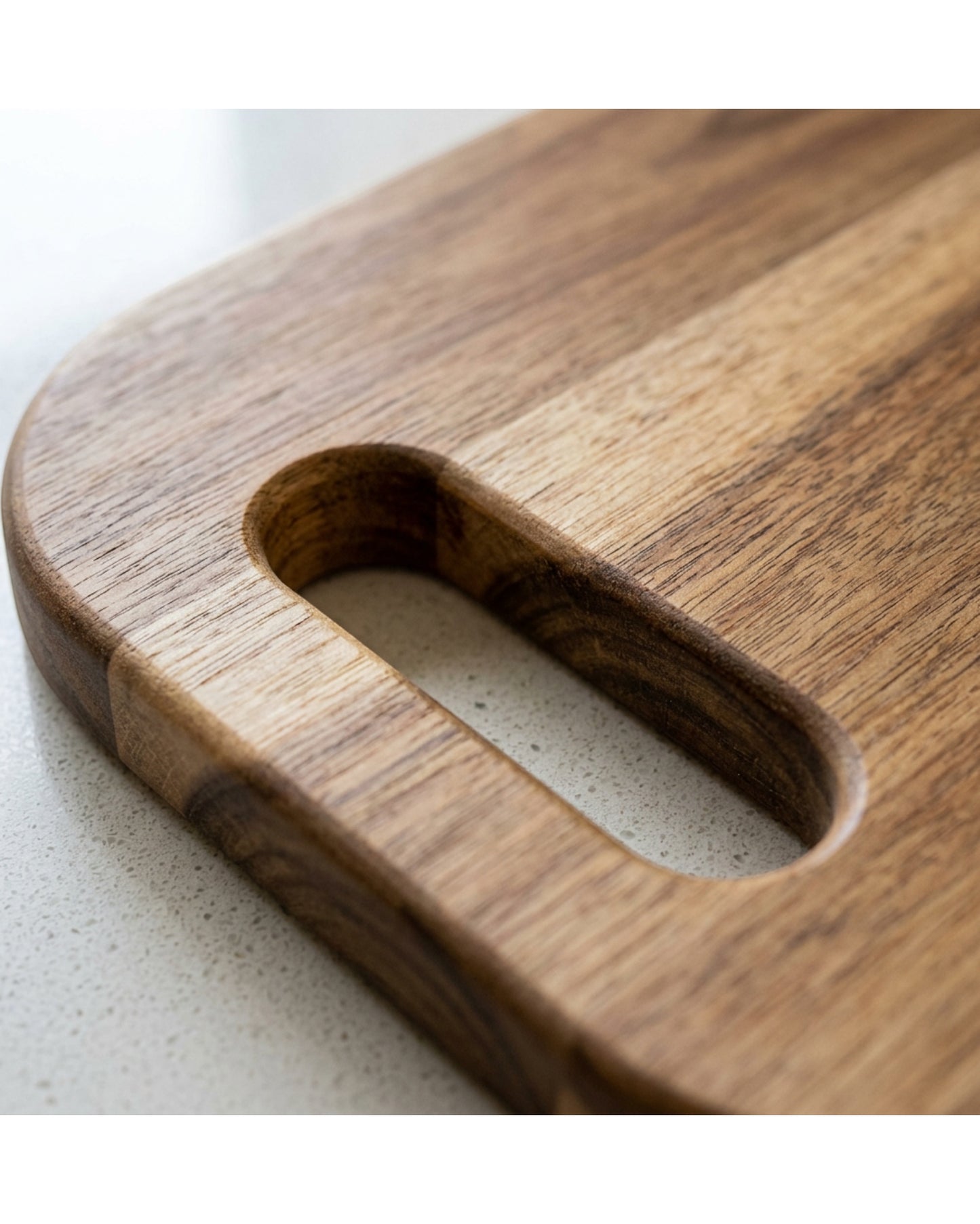 Dailyso Acacia Wood Cutting Board Handle 17 x 12 in