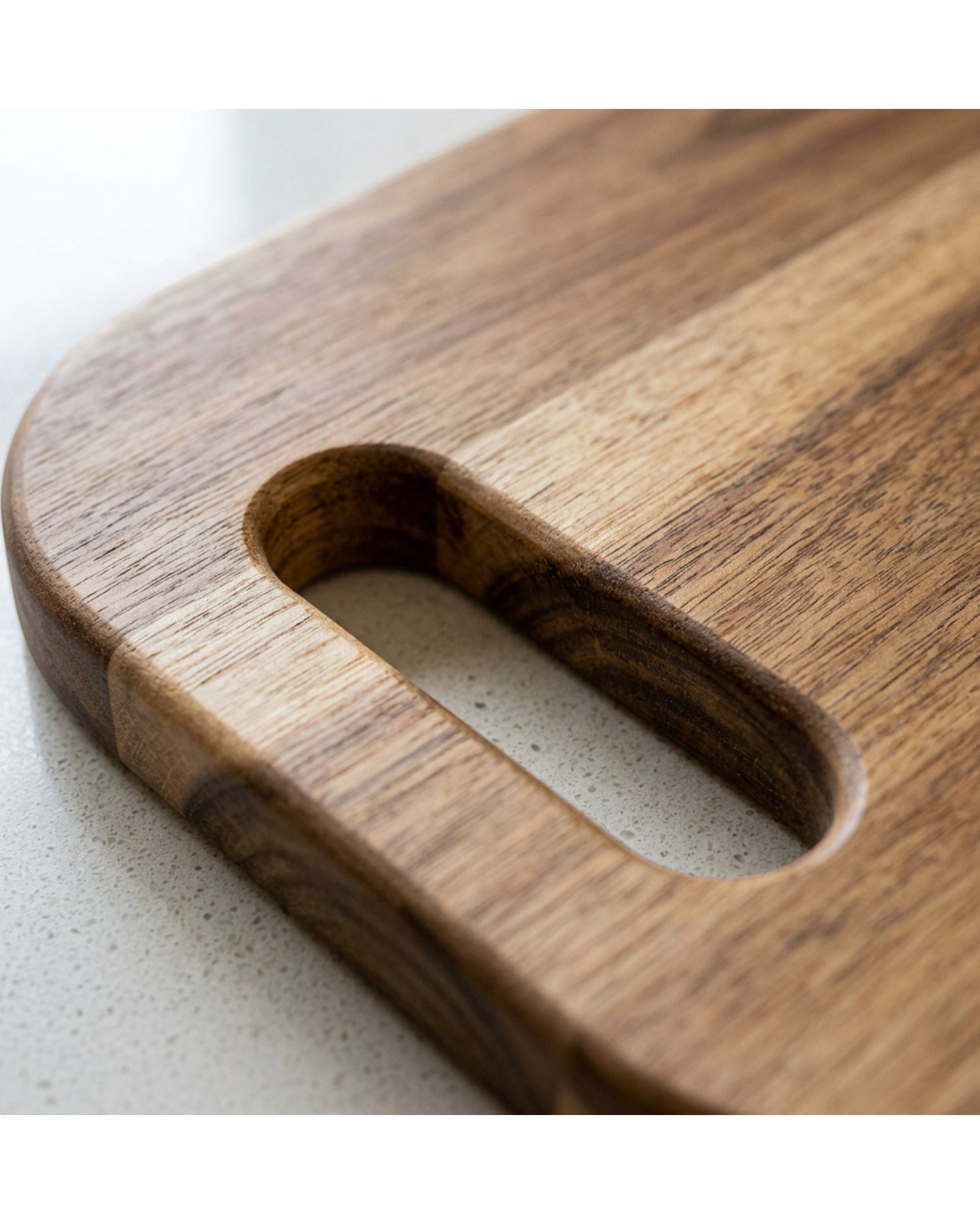 Dailyso Acacia Wood Cutting Board Handle 17 x 12 in