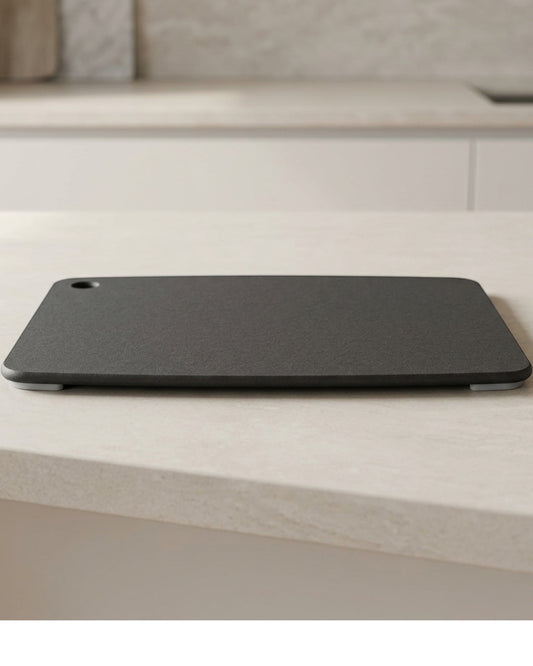 Dailyso Gripstone Paper Composite Cutting Board 14 x 10 in Charcoal - Lifestyle view