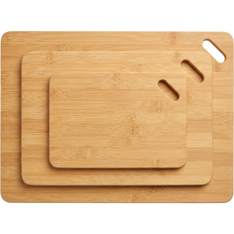Dailyso Nestgrain Bamboo Cutting Board Set Natural 3 Piece